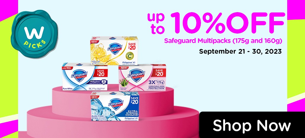 Official store banner for grooming appliances with warranty badges and discount callout